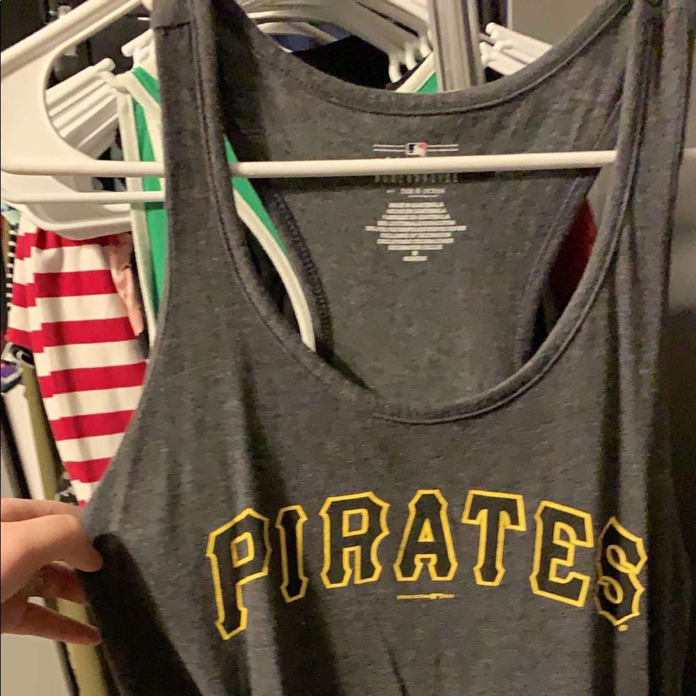 Racer back pirates tank top